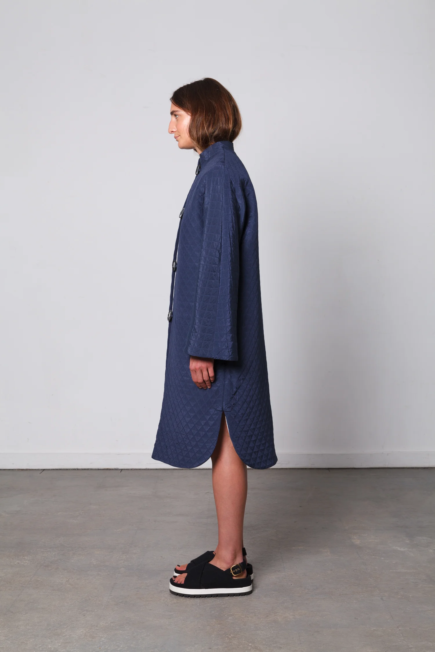 doro navy coat