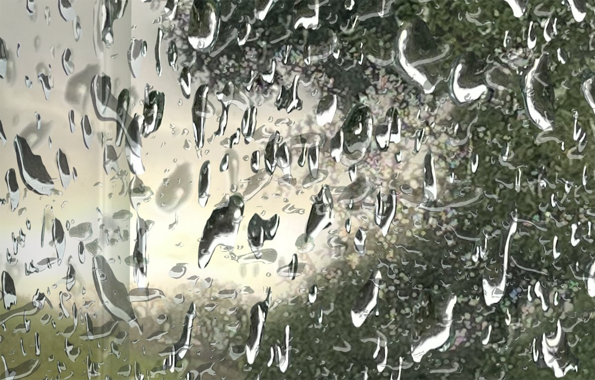 Green Rain. Detail 1