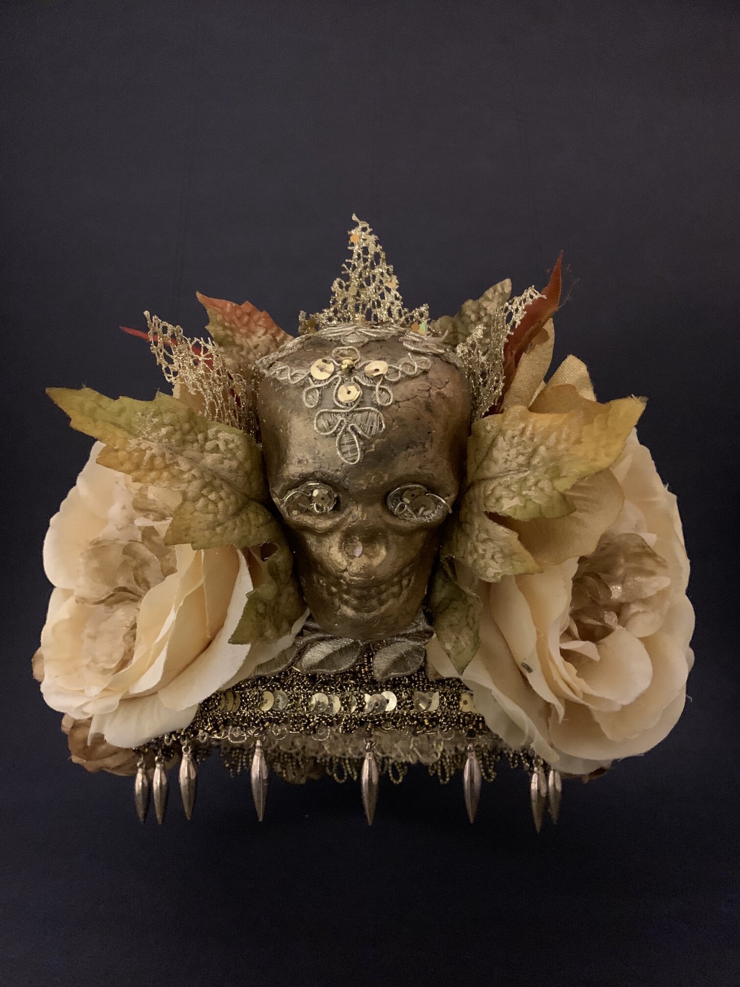 Exquisite Skull- Queen Crown Headpiece