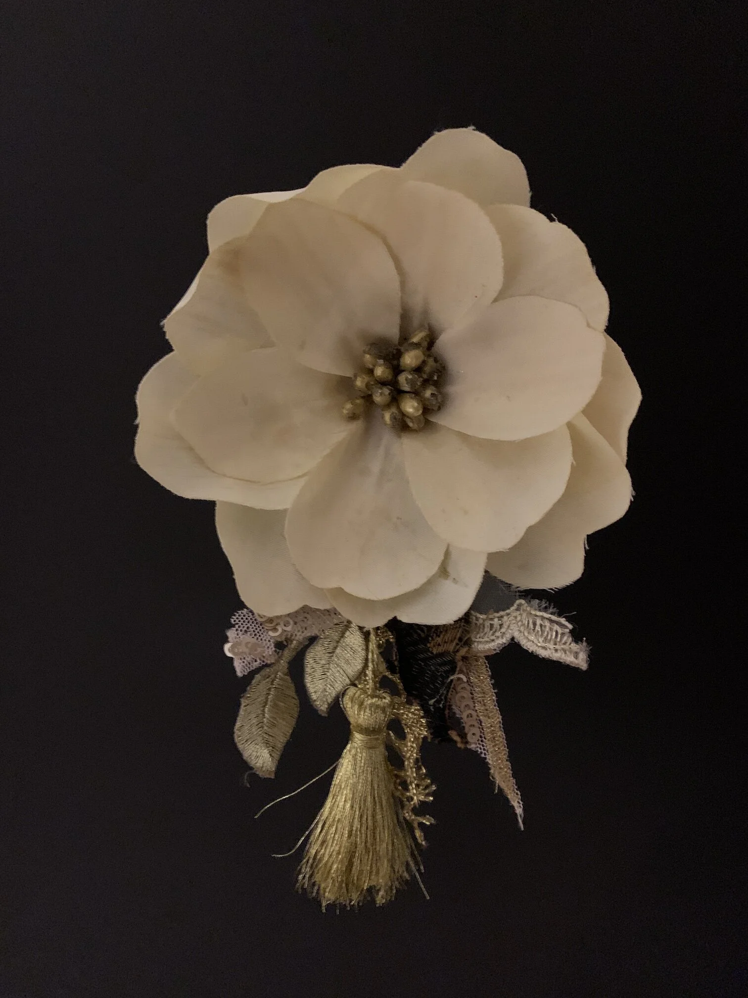 Magnolia flower Hair Clip