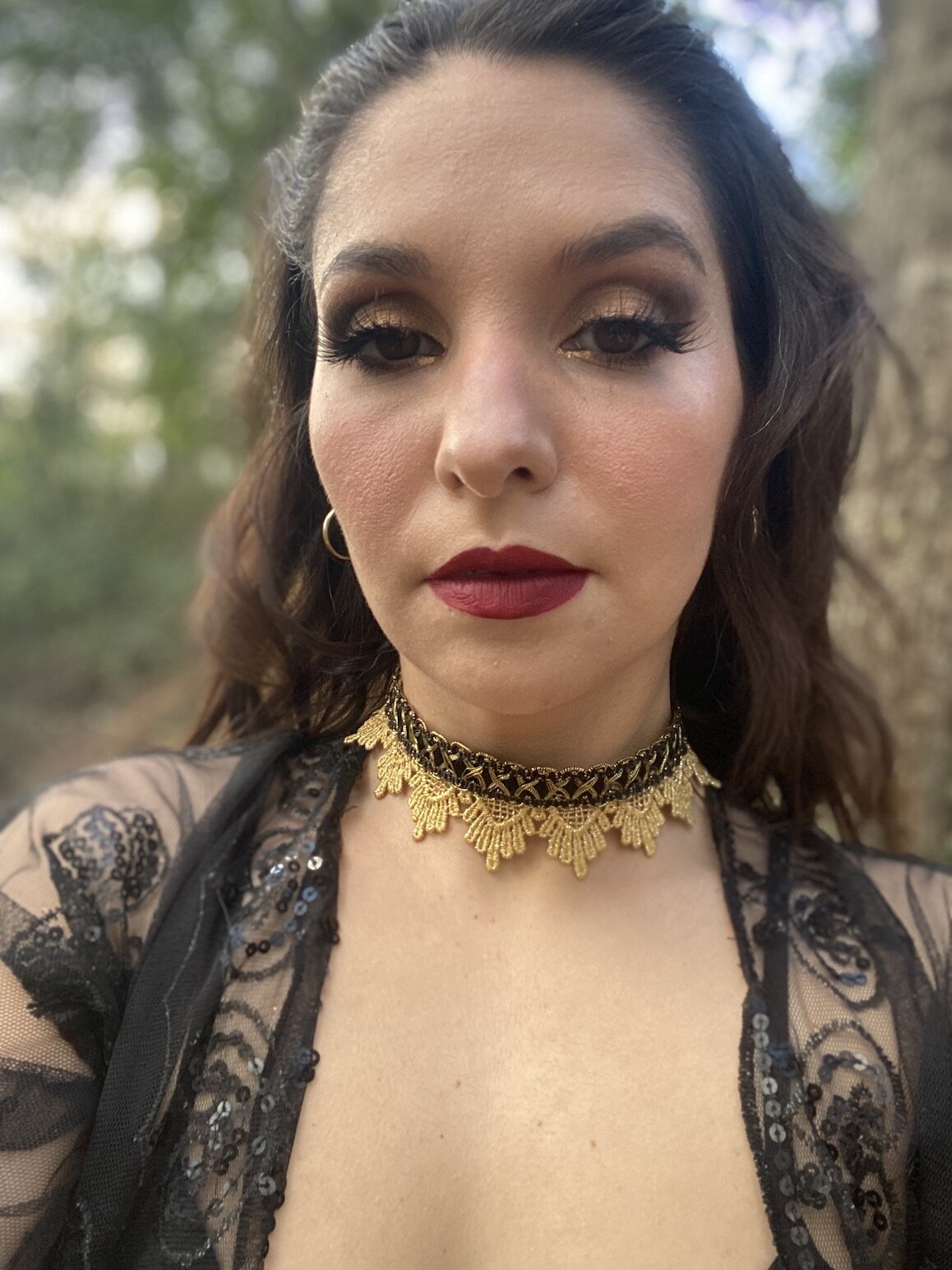 Victorian Choker &amp; Headband