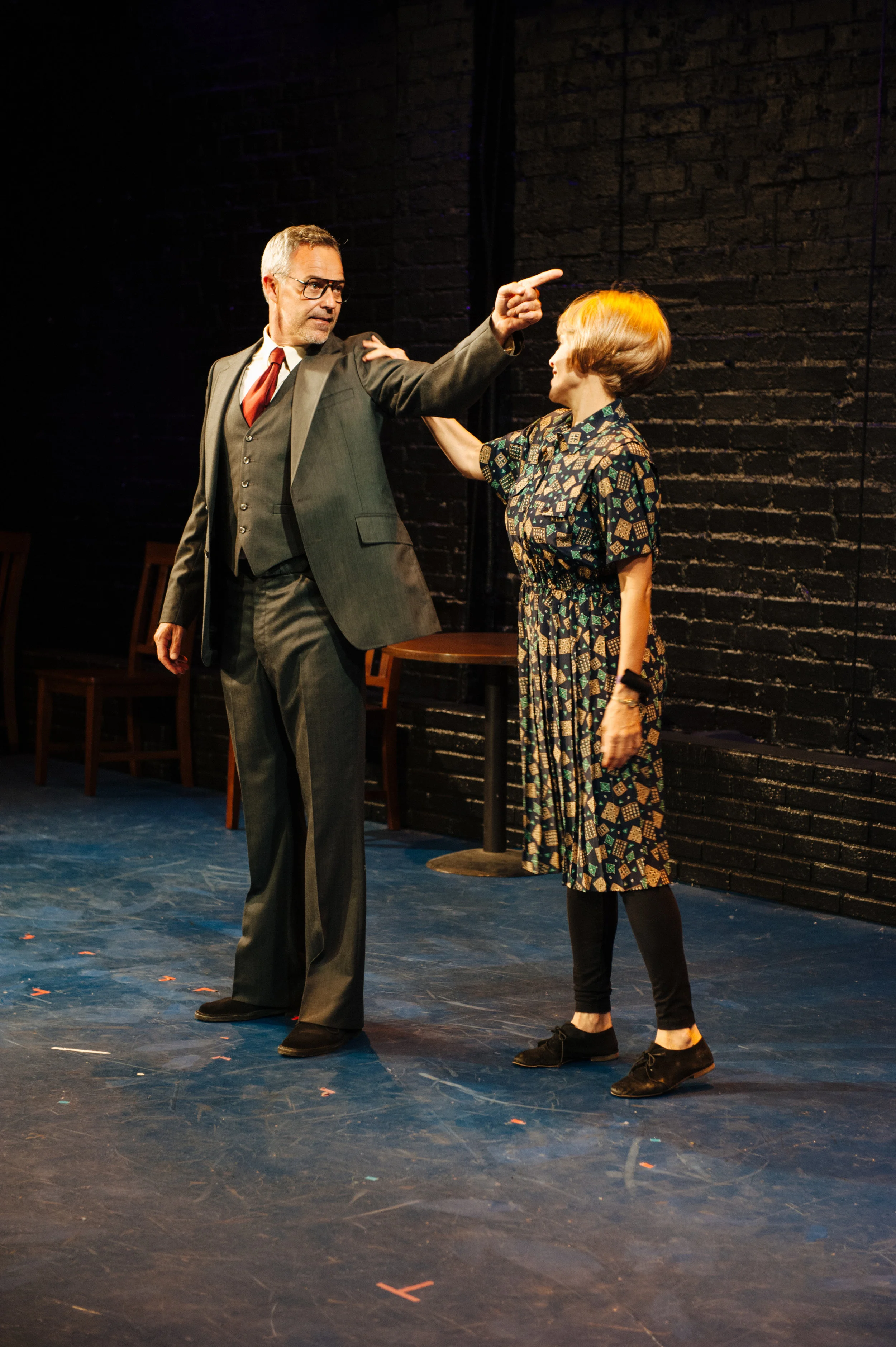 Cameron Daddo and Roxane Wilson.