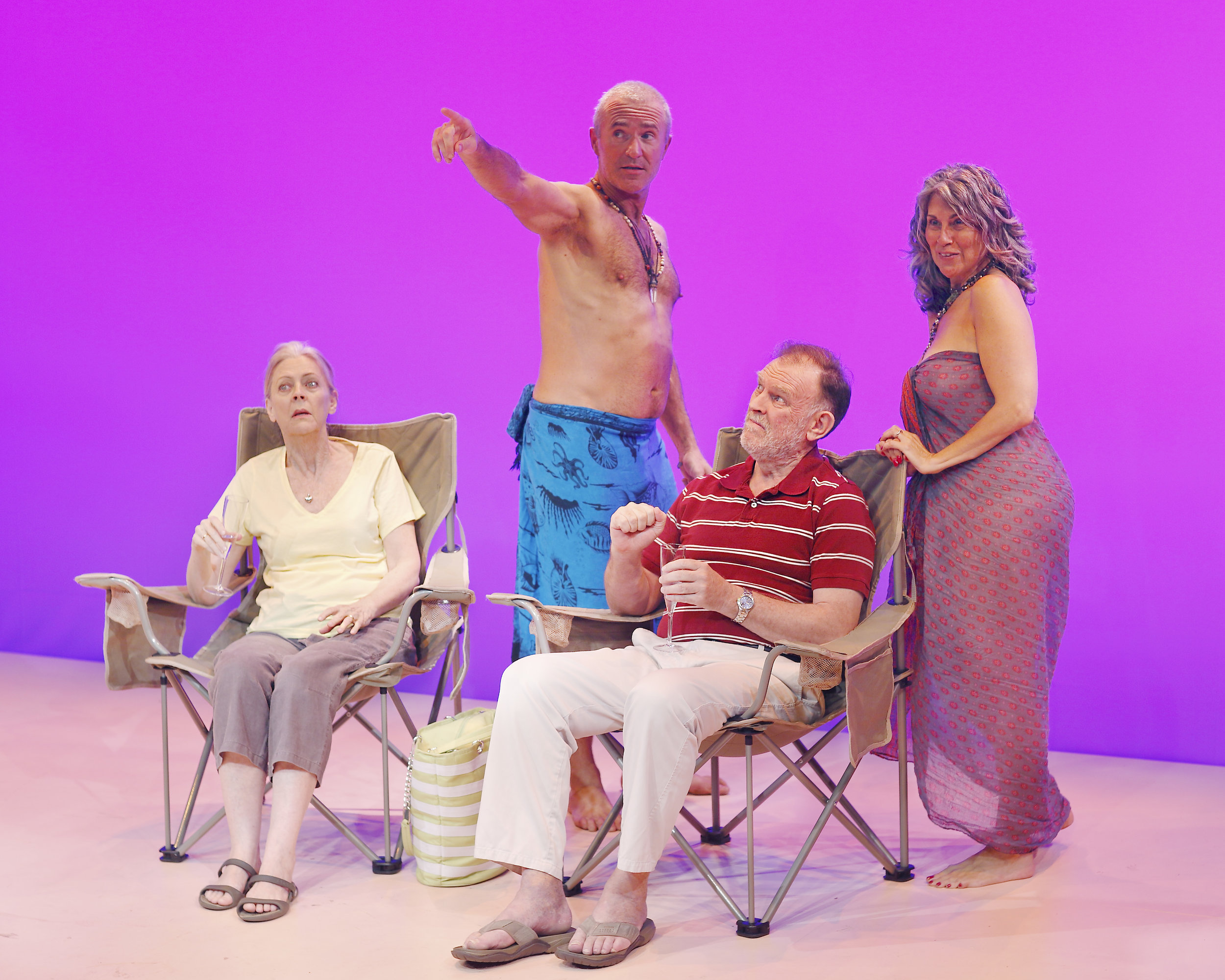 (L-R) Ros Gentle, Paul Tassone,David Ross Paterson and Wendy Hammers.