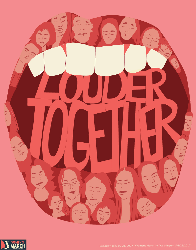 A poster created for the Women's March on Washington