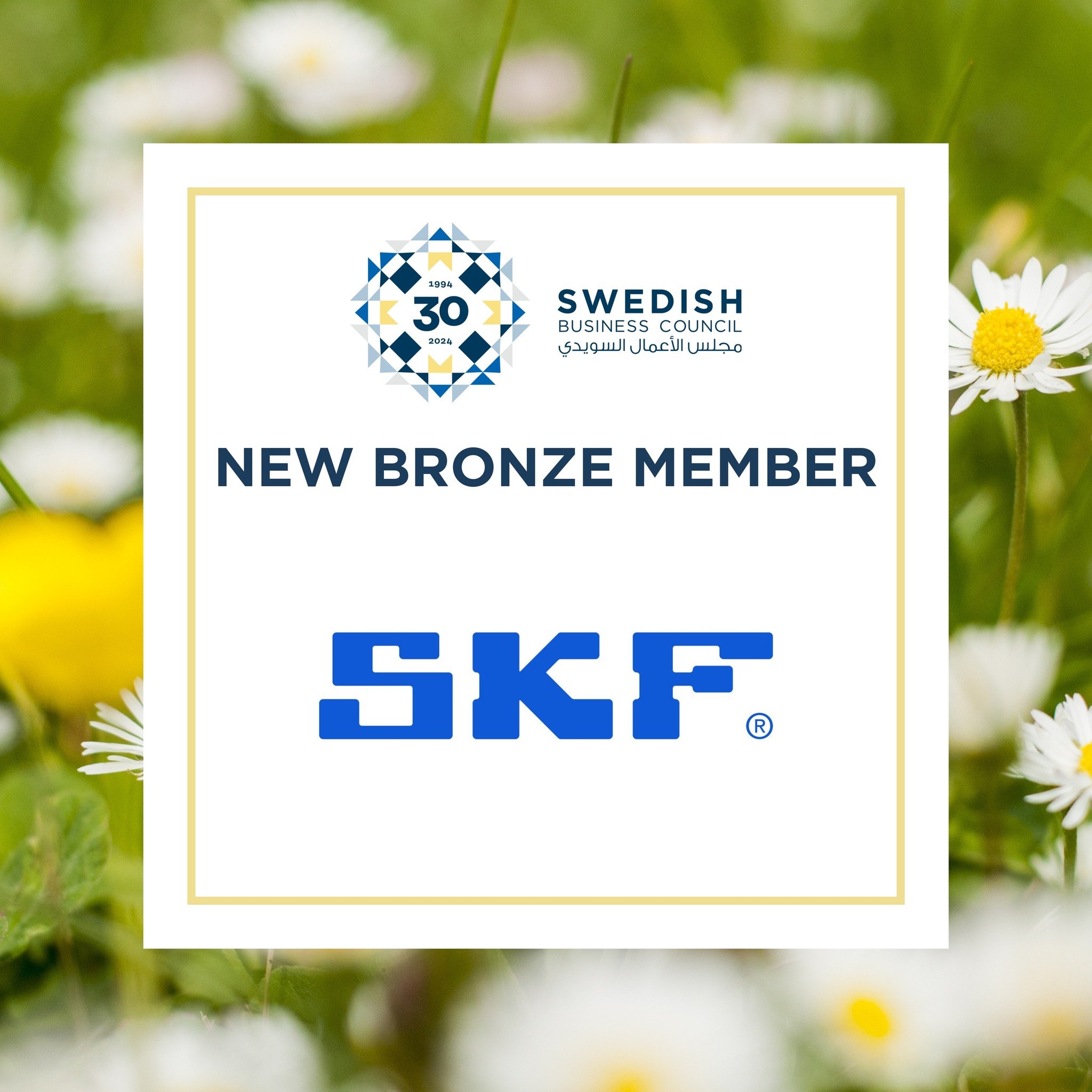 🌟✨ Warm Welcome to Our Newest Corporate Member! ✨🌟

We are absolutely thrilled to extend a heartfelt welcome to @skfgroup  to the Swedish Business Council as our latest corporate members! 🎉🥳

SKF is a leading global supplier of bearings, seals, l