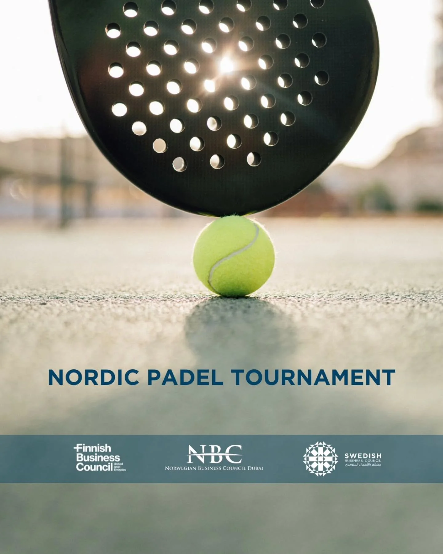 Nordic Padel Tournament &ndash; Autumn 2025
We are excited to invite you to the Nordic Padel Tournament for an afternoon and evening of sport, networking, and fun with the Nordic community. Bring your clients, colleagues, friends, and family to enjoy