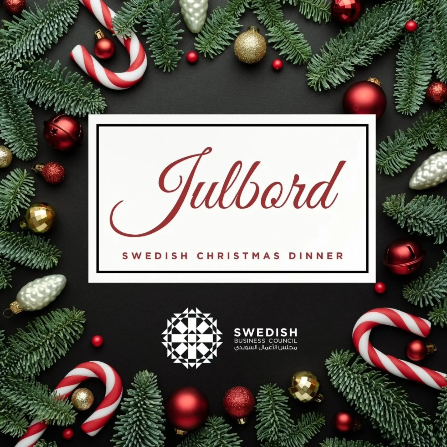 The Swedish Business Council cordially invites you to a Swedish Julbord at the esteemed Ritz-Carlton, JBR, Dubai. 

This year, we celebrate the magic of the festive season, where elegance meets the sweetness of Swedish winter traditions. In this beau
