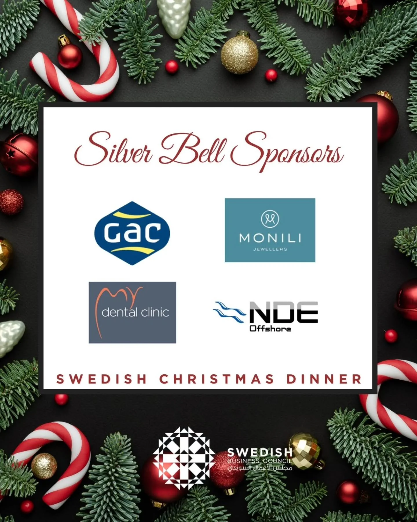 We would like to extend a heartfelt thank you to our Silver Bell sponsors for this year&rsquo;s Christmas Dinner. Your support helps bring this festive event to life!

@groupgac &ndash; a global provider of shipping, logistics, and marine services.
@