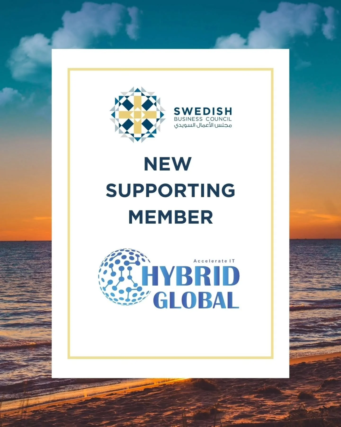 New Supporting Member 🌟

Welcome Hybrid Global Technology Solutions LLC as new Supporting Members of the Swedish Business Council UAE!

Hybrid Global partners with organizations to drive digital transformation and operational excellence through end-