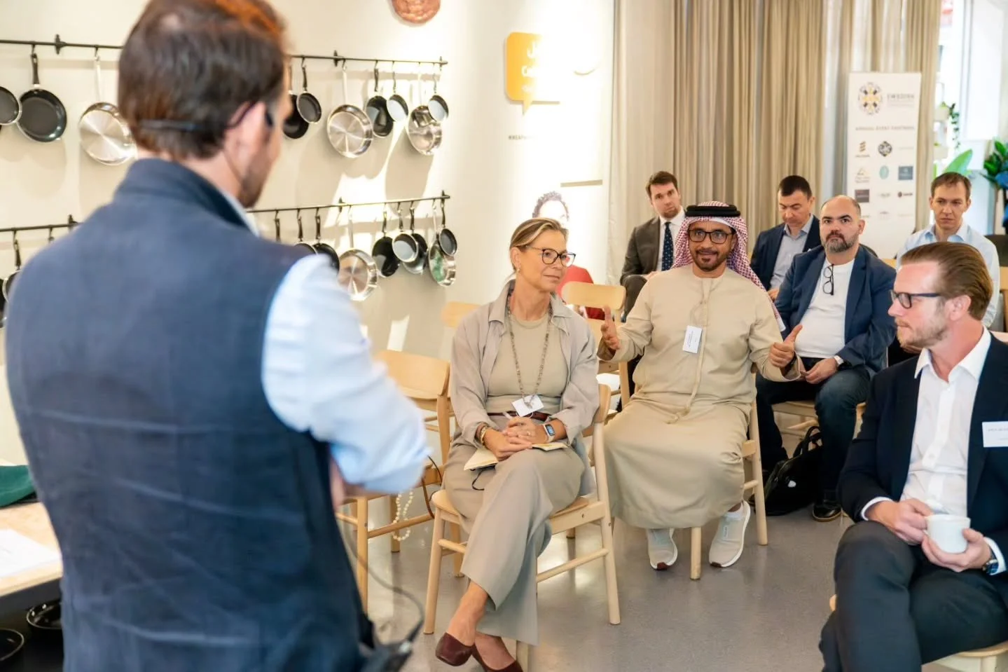 Exciting to have our CEO Network session in a truly unique setting at @ikeauae IKEA Festival Plaza &mdash; a space that felt like our very own Swedish living room 🇸🇪✨

Bringing together CEOs and Managing Directors from our Corporate Gold Members, t