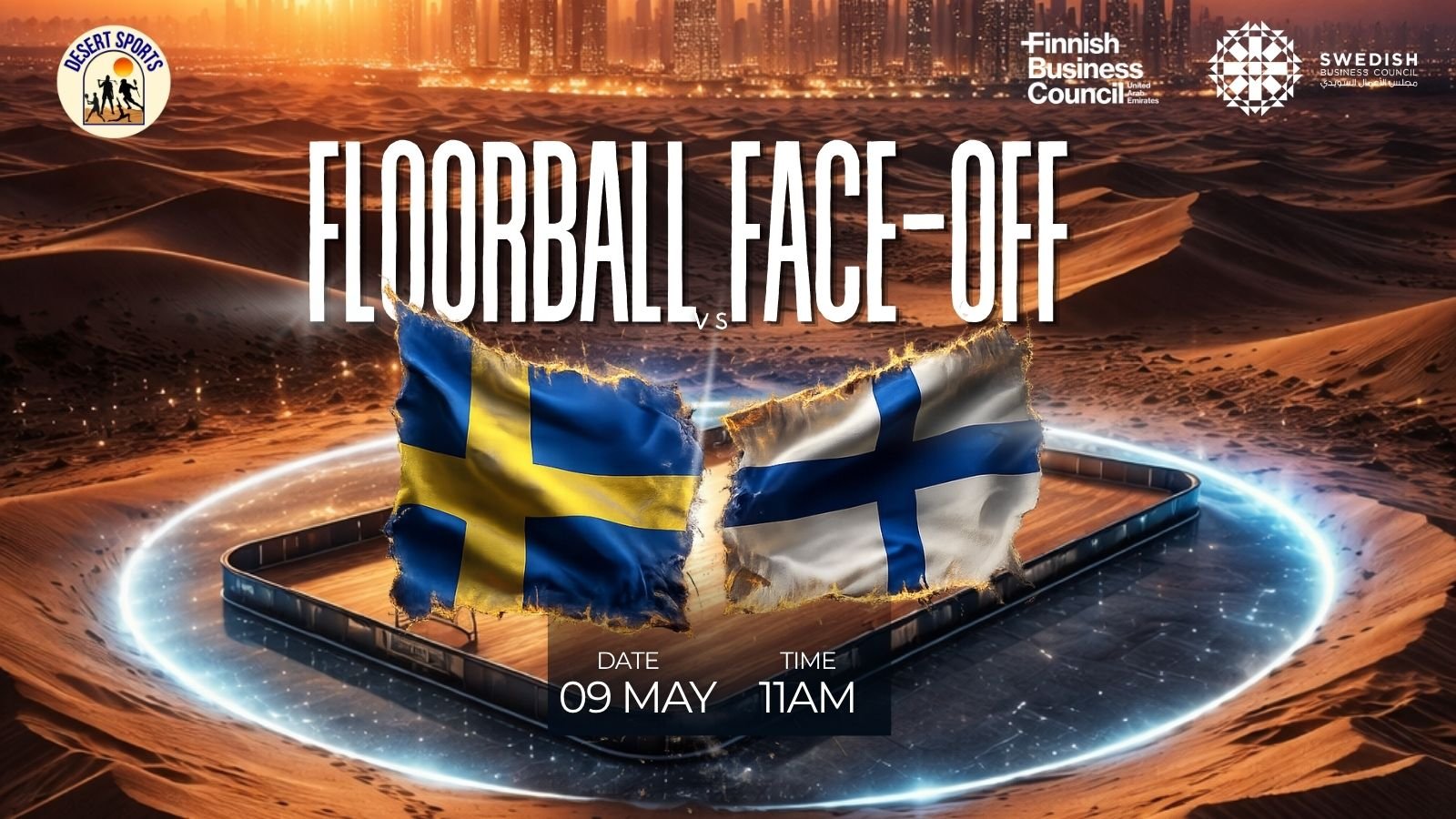 Floorball Tournament Finland vs. Sweden