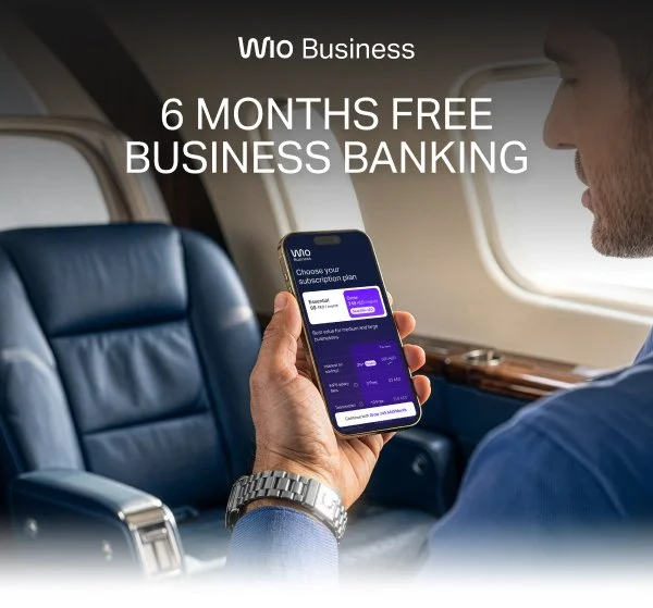 6 months Wio Business banking for free
