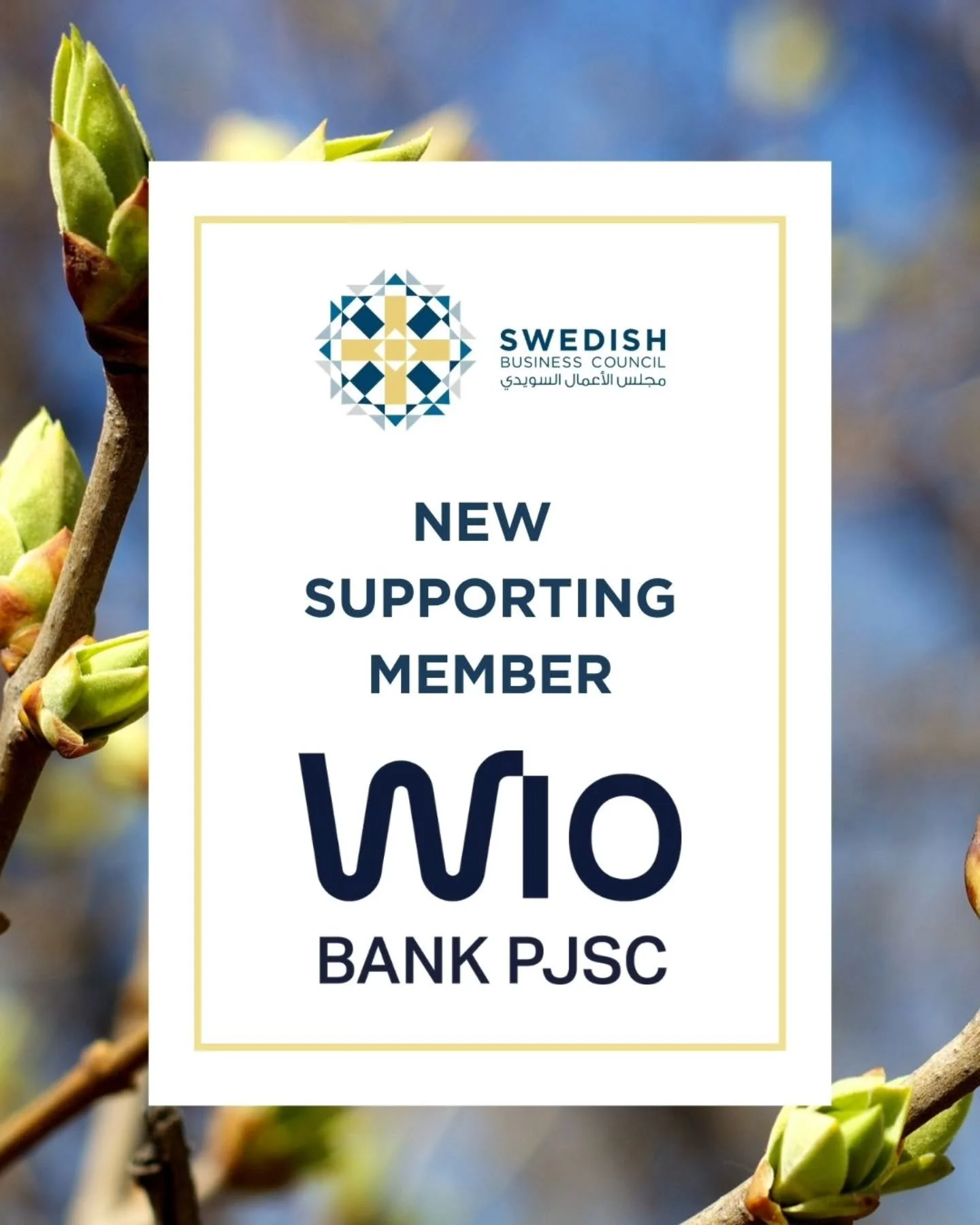 Welcome to Swedish Business Council @wiobank

Introducing Wio Bank &mdash; a digital neobank redefining business and personal banking in the UAE. ✨
Built for a seamless, fully digital experience, Wio empowers individuals, entrepreneurs, and SMEs with