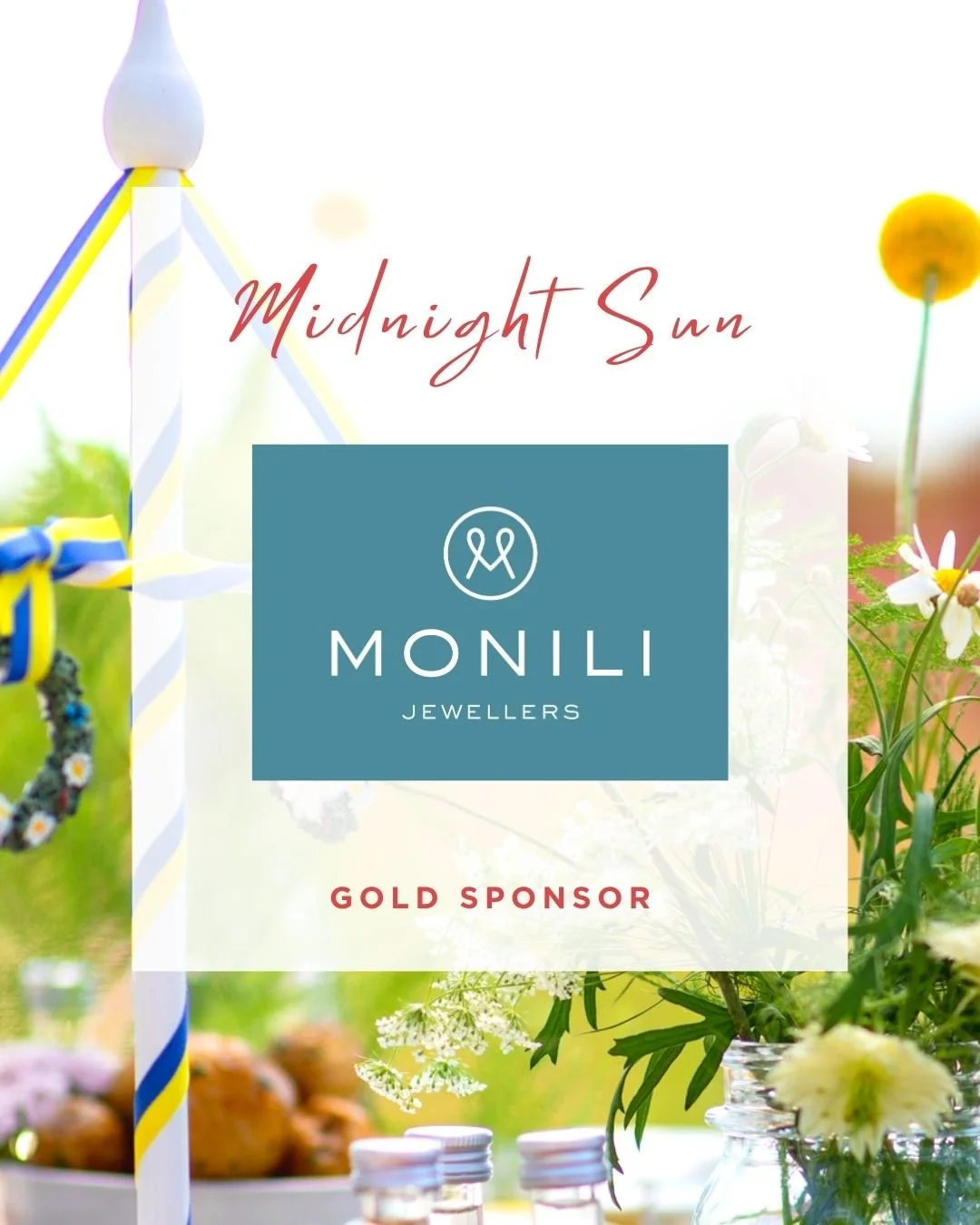We are proud to announce @monilijewellersdubai  as the Midnight Sun - the Gold Sponsor for our Midsummer celebration, on the 12th June 🌸 . 

Known for its exceptional craftsmanship and timeless jewellery designs, Monili Jewellery is based in Dubai w