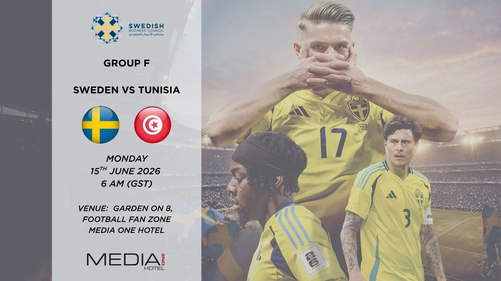 World Cup Football - Sweden vs Tunisia
