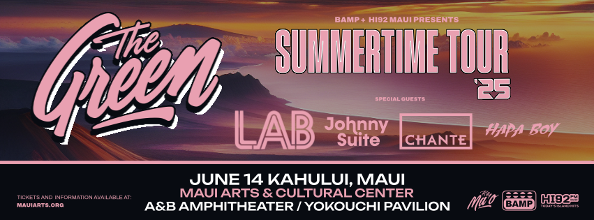 Chante Full Band - Maui Arts & Cultural Center (The Green Summer Tour)