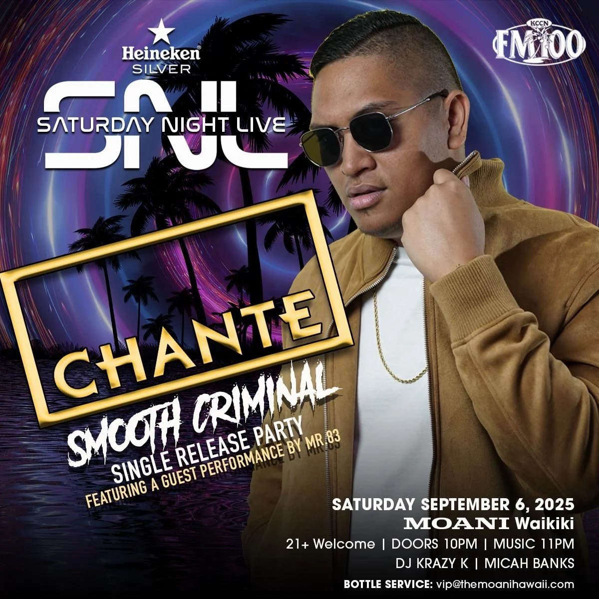 SMOOTH CRIMINAL SINGLE RELEASE PARTY