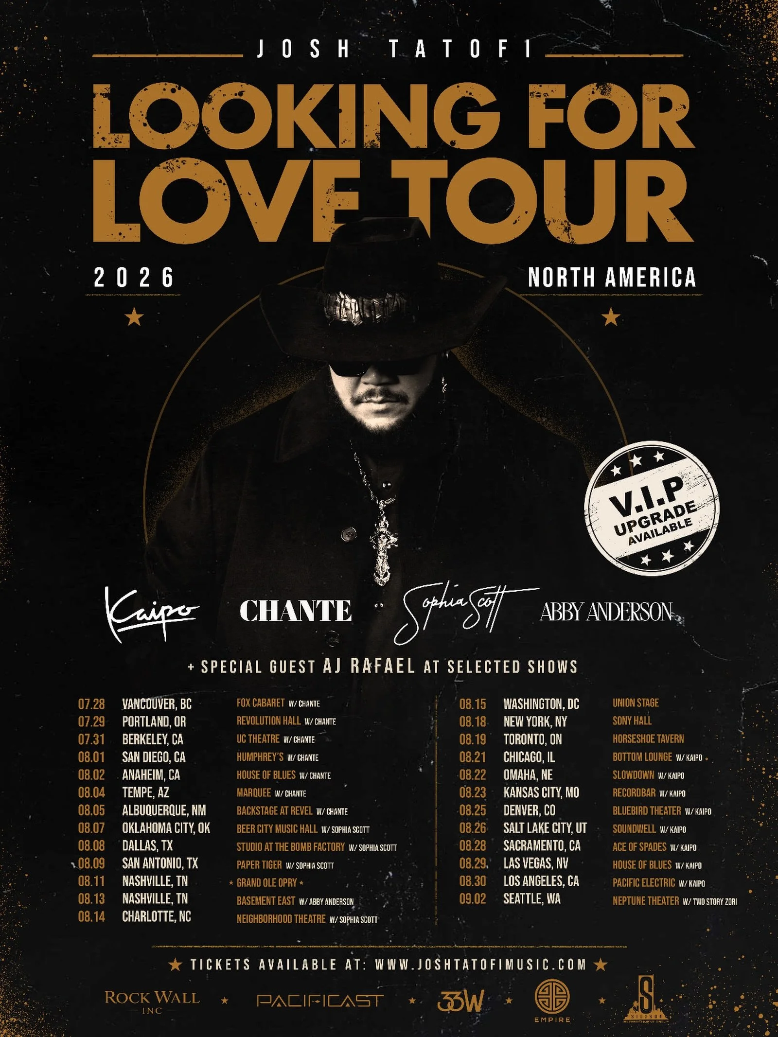 😎BACK TO THE STATES 

We back on the road again! This time I&rsquo;ll be joining my brother @joshtatofimusic get your tickets on my website. 

#LookingForLoveTour
#JoshTatofi
#Chante