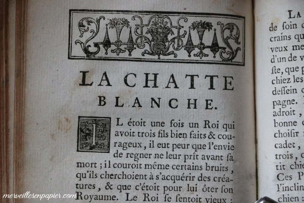 La Chatte Blanche Madame d'Aulnoy