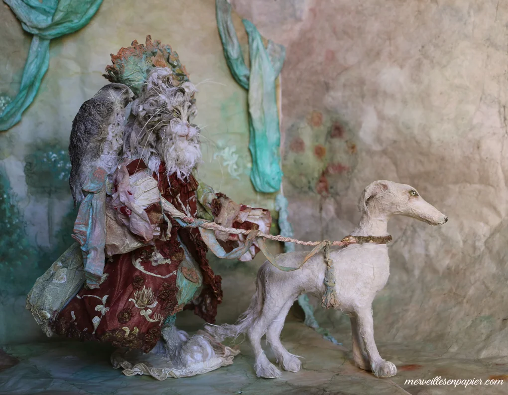 Cat hunter - white cat - madame d’Aulnoy