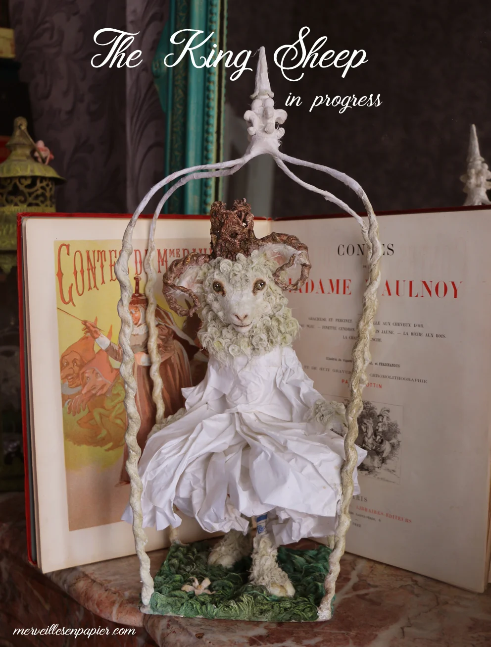 Le roi mouton, King Sheep in progress- Madame d’Aulnoy