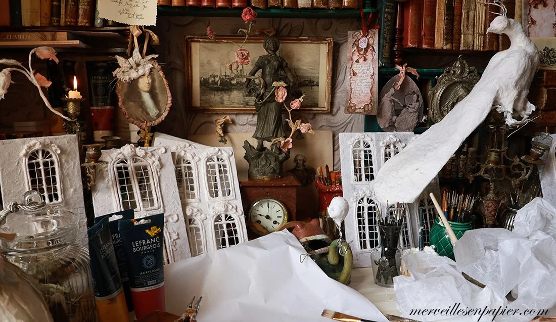 The healing power of Making art Paper and sculpting