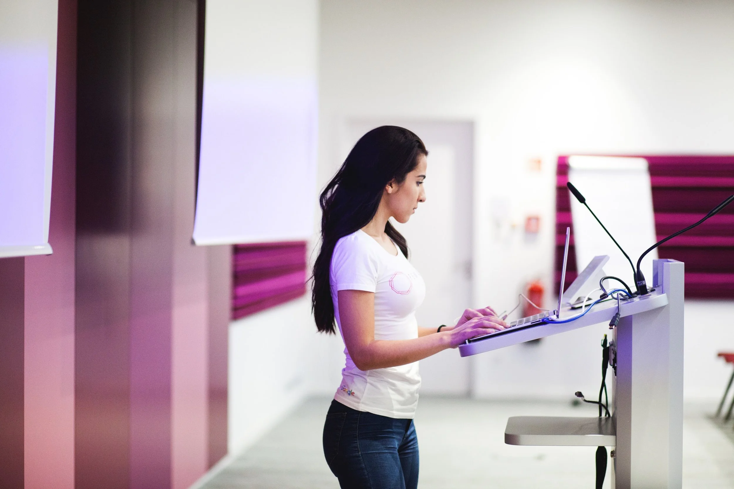 Alev at the Female Tech Leaders Speaker Night on September 19, 2017