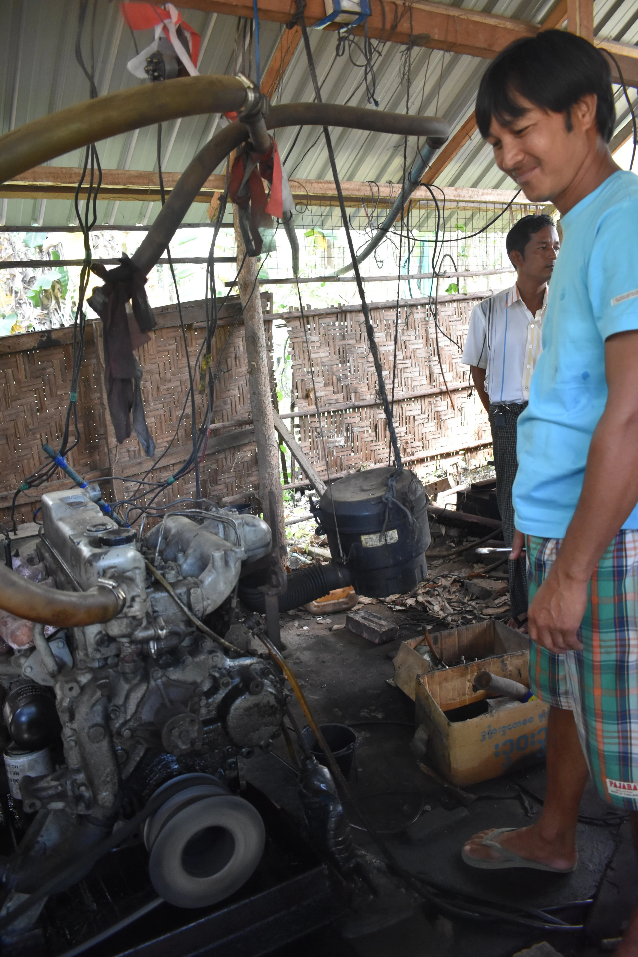 Support Myanmar's rural electricians