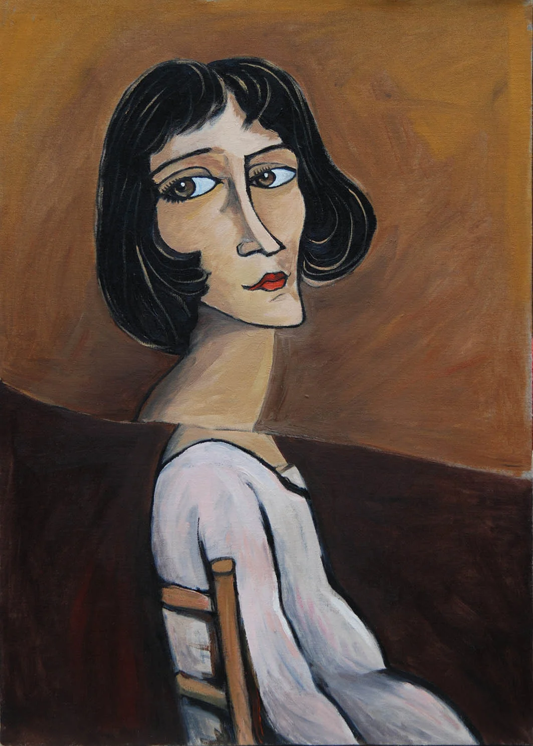 006-白领之一 700X500 布面油画 2009年.jpg