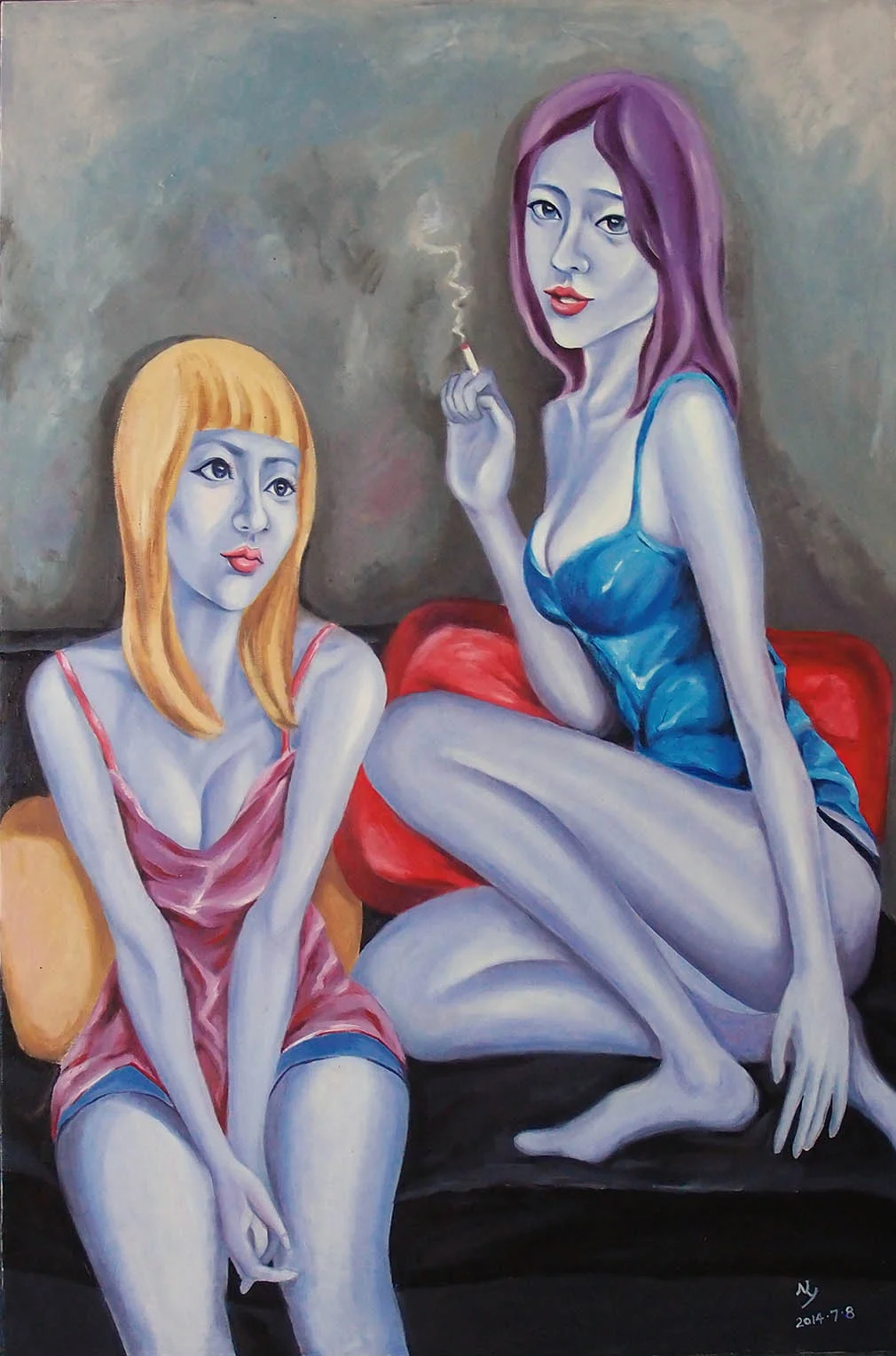 005-闺蜜之七 900X600 2014年.jpg