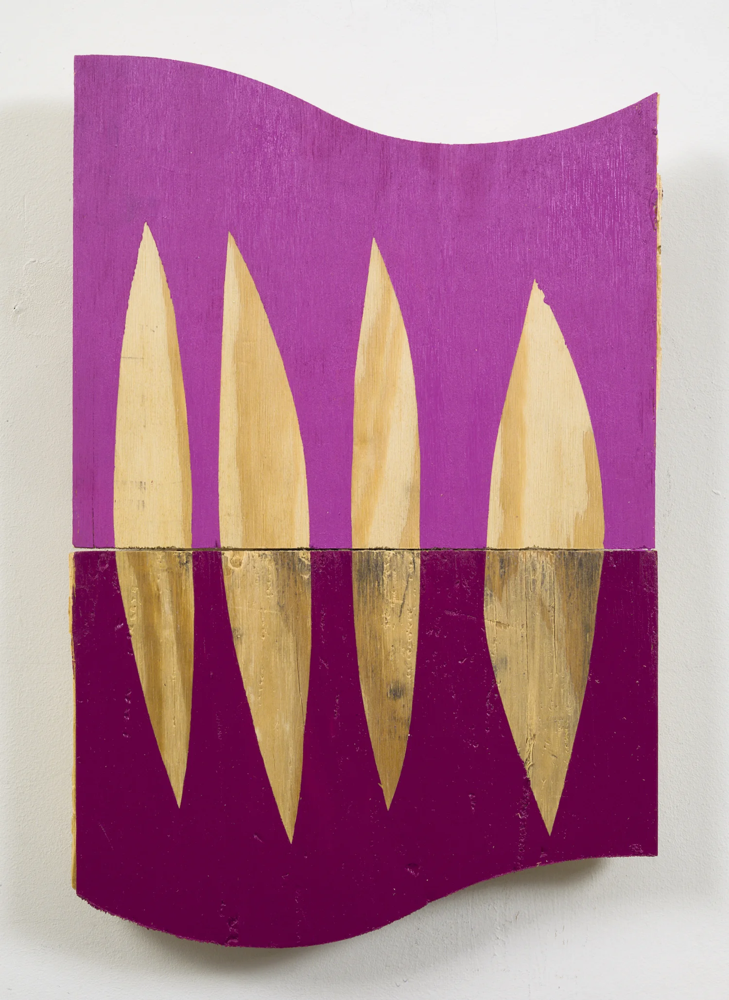   reflection , 2010, acrylic on wood, 13 3/4" x 7 3/4" x 1 1/2" 