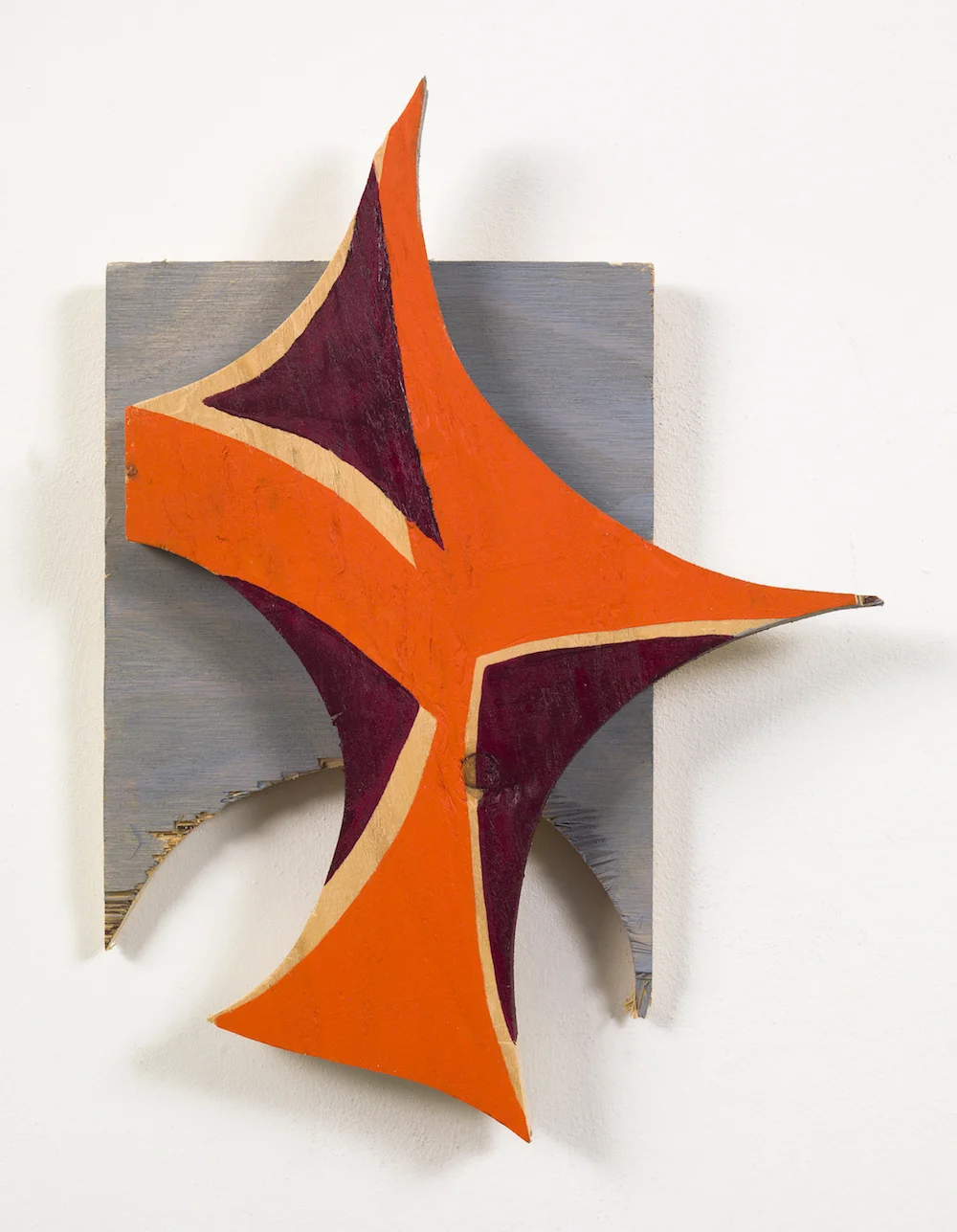   gig , 2010, acrylic on wood, 7 1/2" x 5" x 1 1/2" 