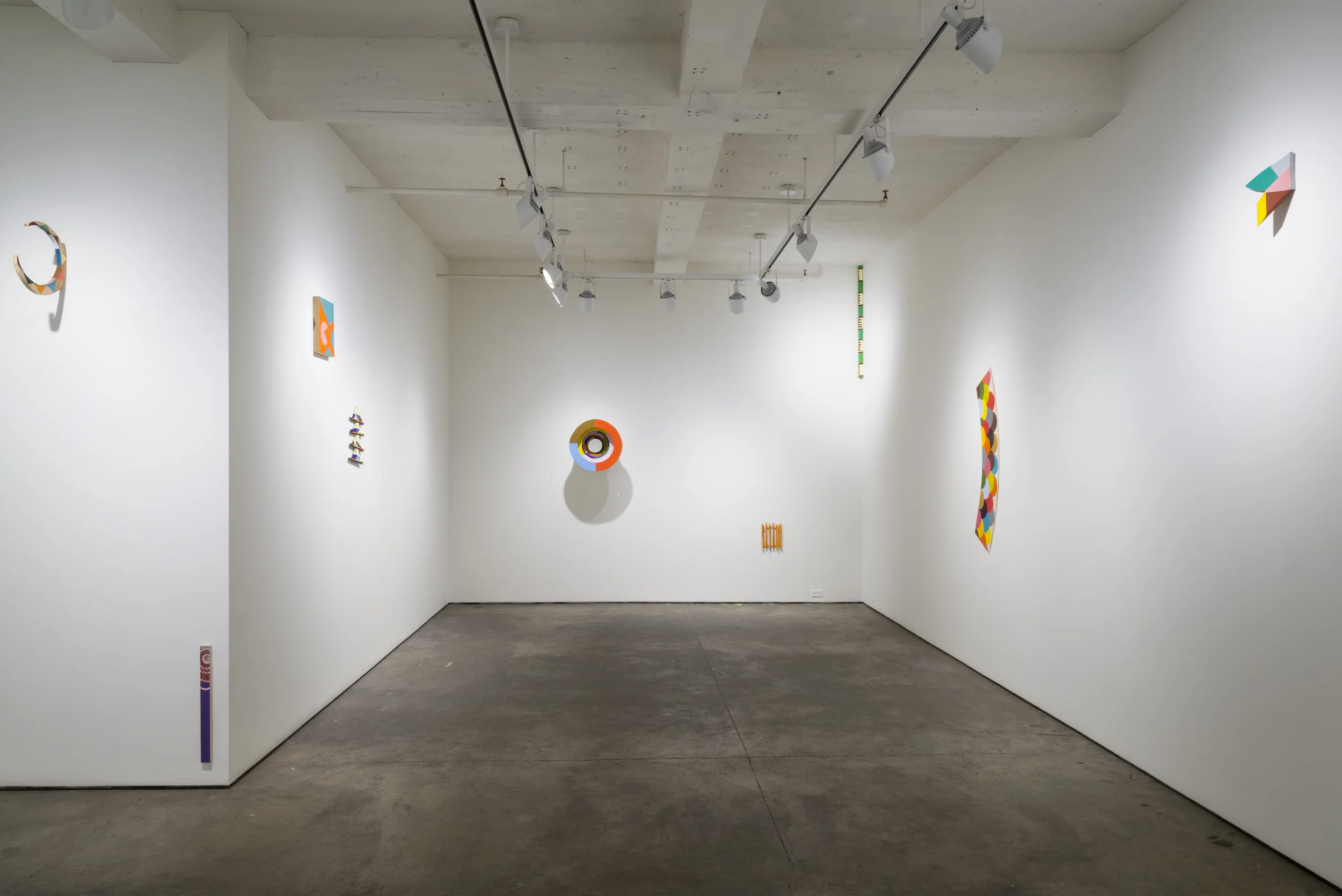 installation of "flipside" solo exhibition at elizabeth harris gallery, nyc, 2014