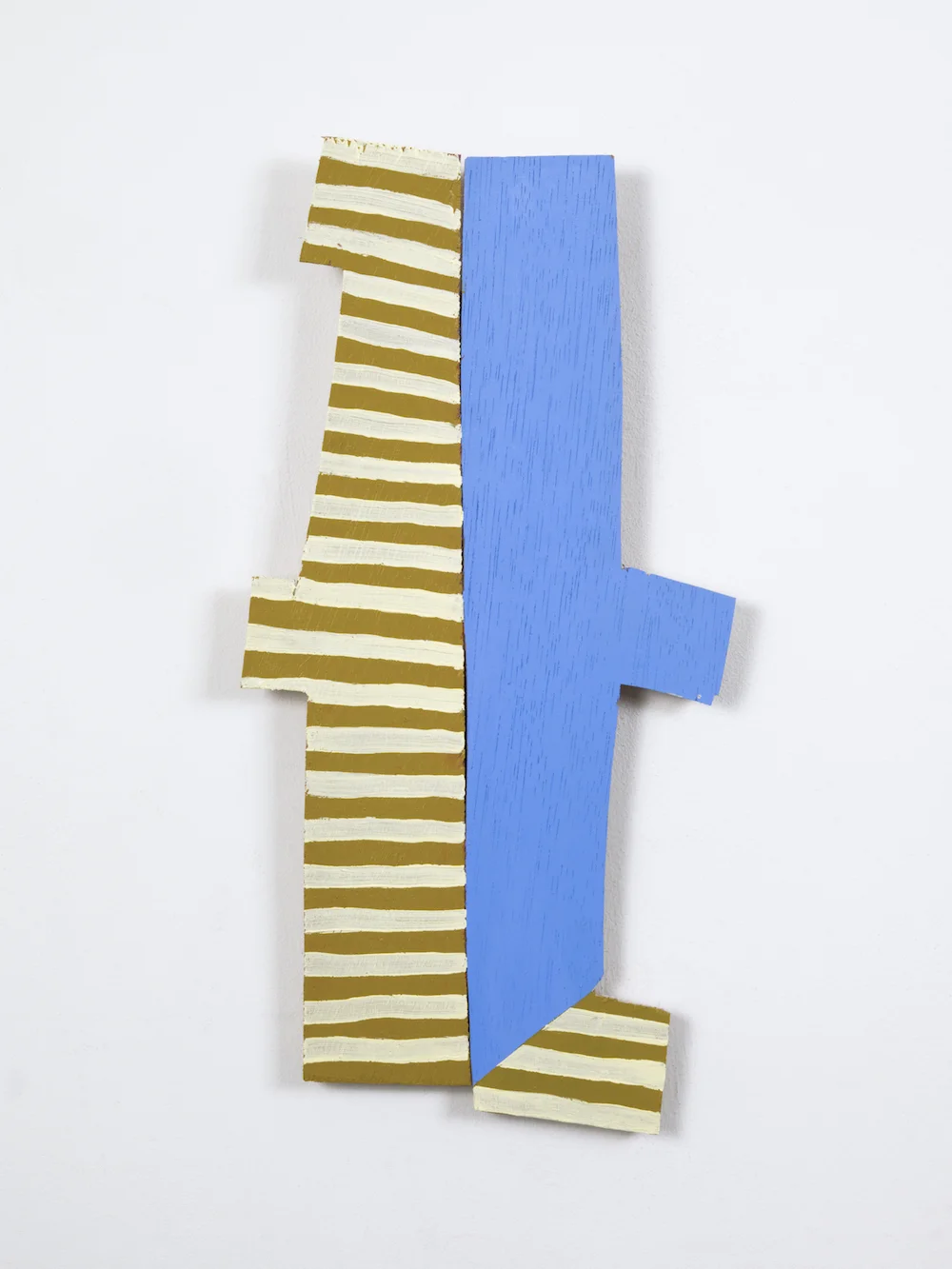 nice, 2010, acrylic and oil on wood, 13" x 6 1/2" x 1"