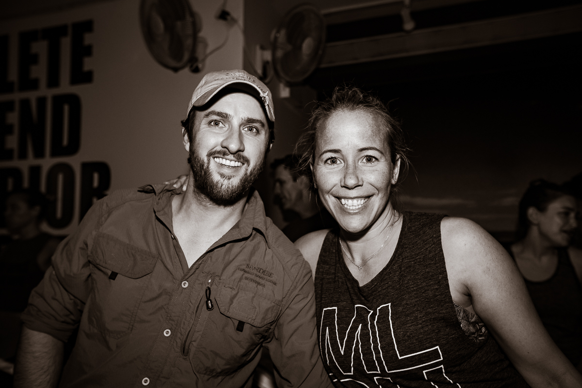 Rikus Lombard and Jessica Rikus, conservation couple and Wild Tomorrow Fund ambassadors who earned their spots as Top Fundraiser and won a special prize!