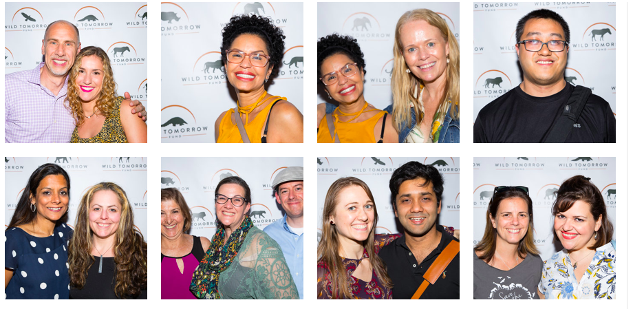 Some of the awesome guests of our first Standup for Wildlife comedy fundraiser at Gotham Comedy Club.