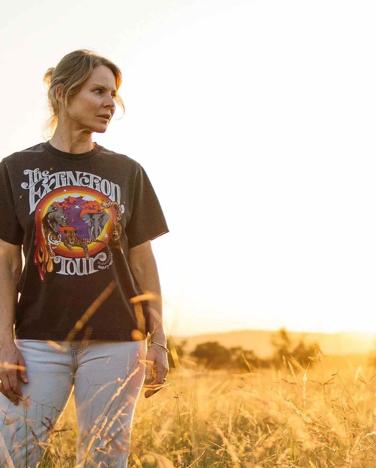 HAYLEY MENZIES T-SHIRTS FIGHT BACK FOR WILDLIFE 
