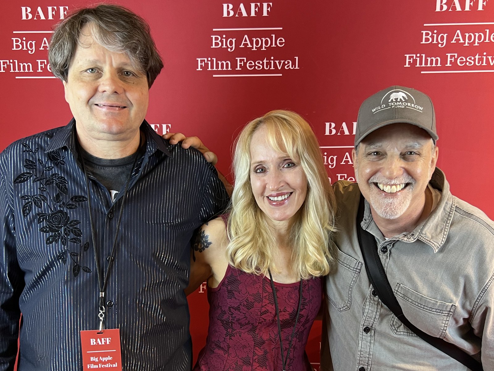 Martin and April with Wild Tomorrow ambassador, Charles Chessler.