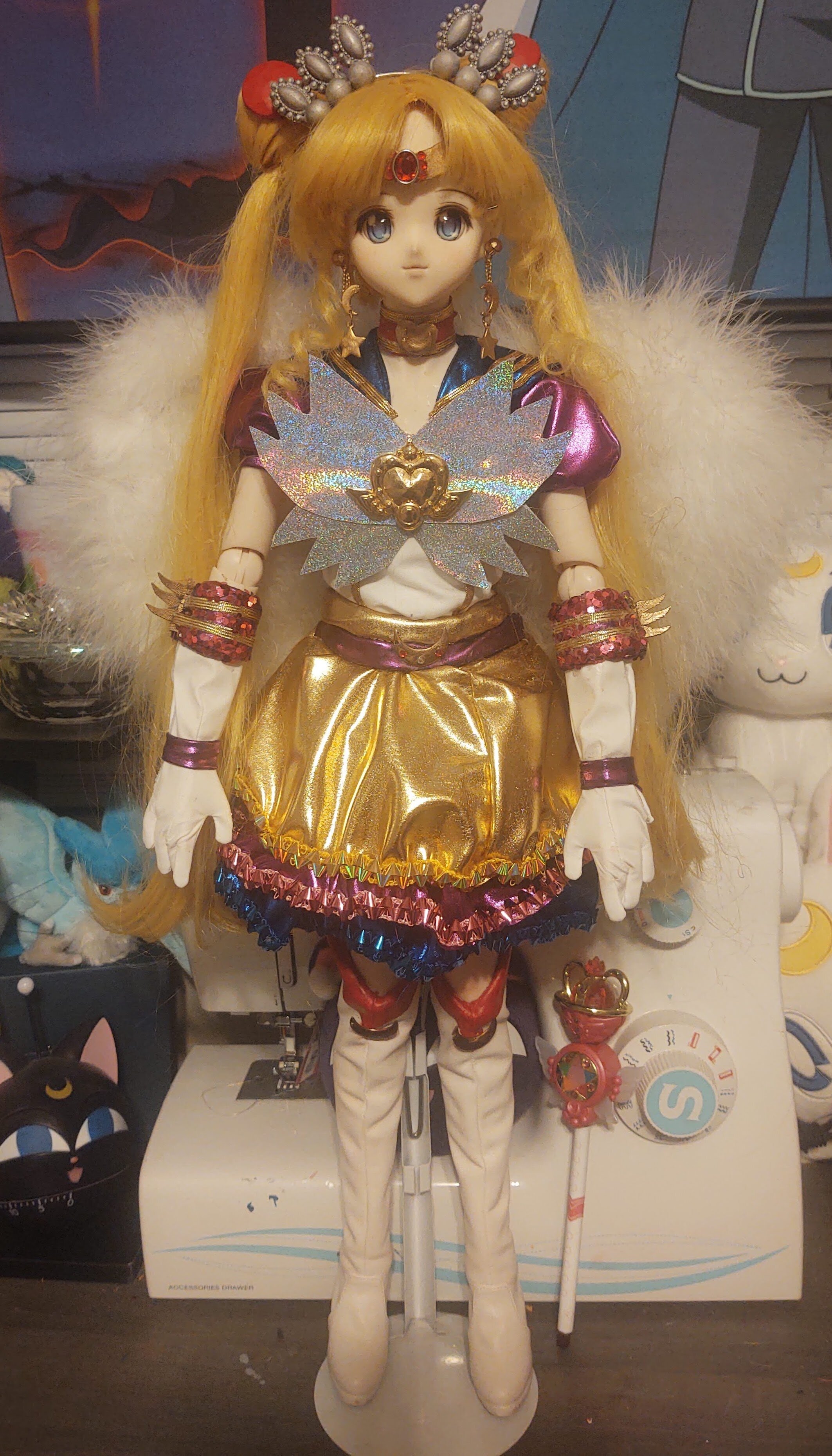 Pre-order 1/6 Custom Doll Magic Girl 032 Handmade Doll Sailor Moon Inspiration 