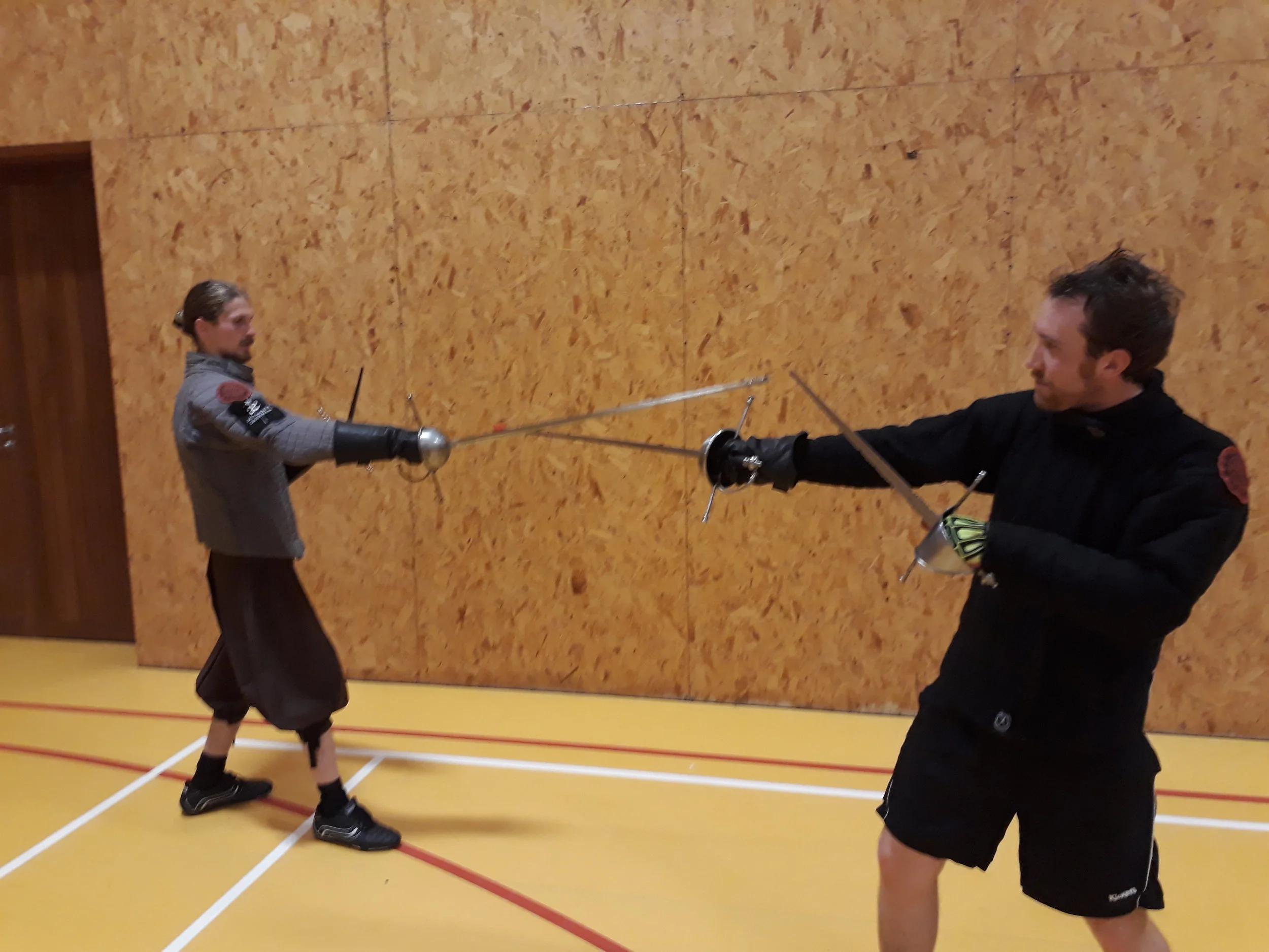 Picture C stepping to the left and controling their blade..jpg