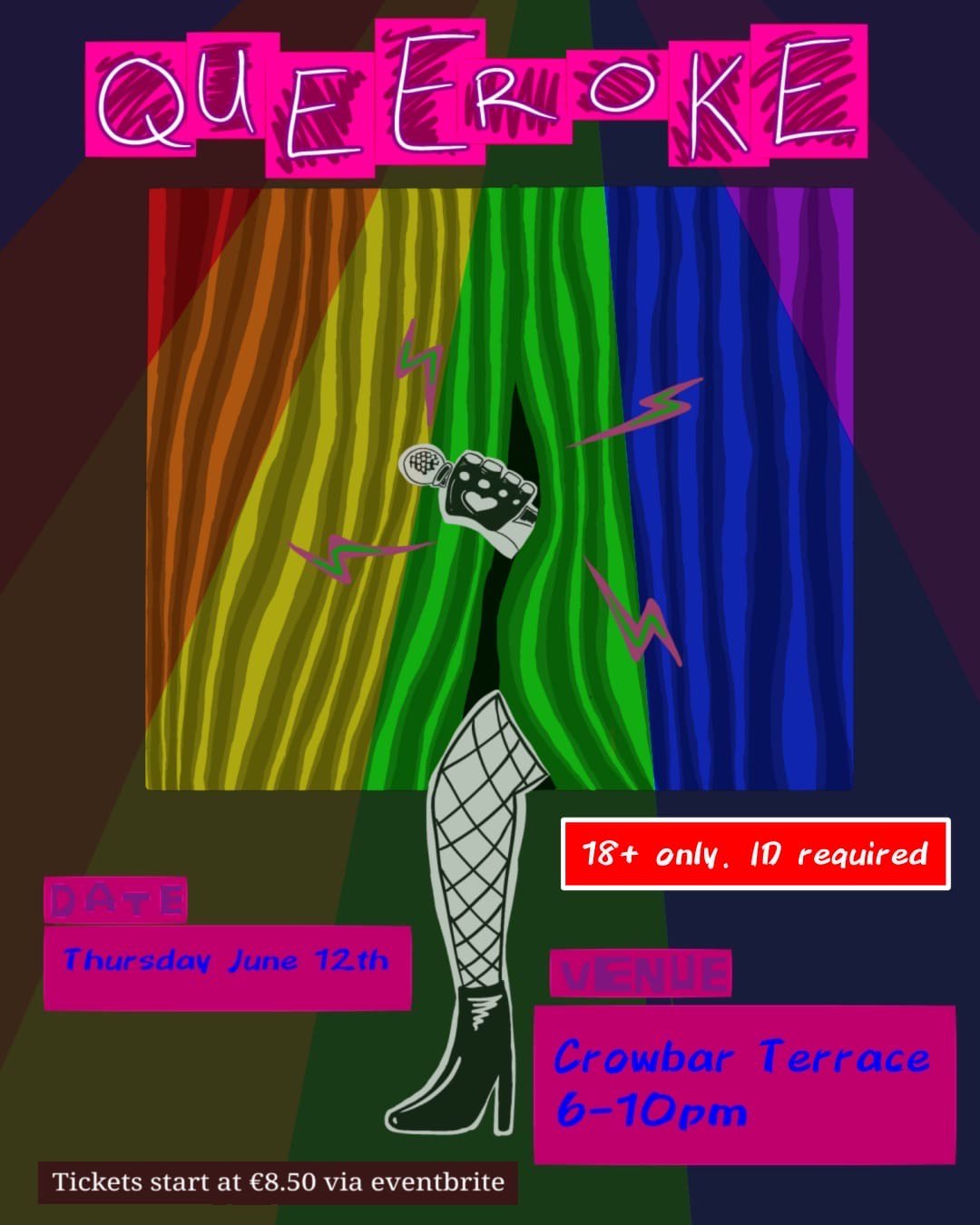 Crowbar Terrace: QUEERaoke Sing it Loud and Proud