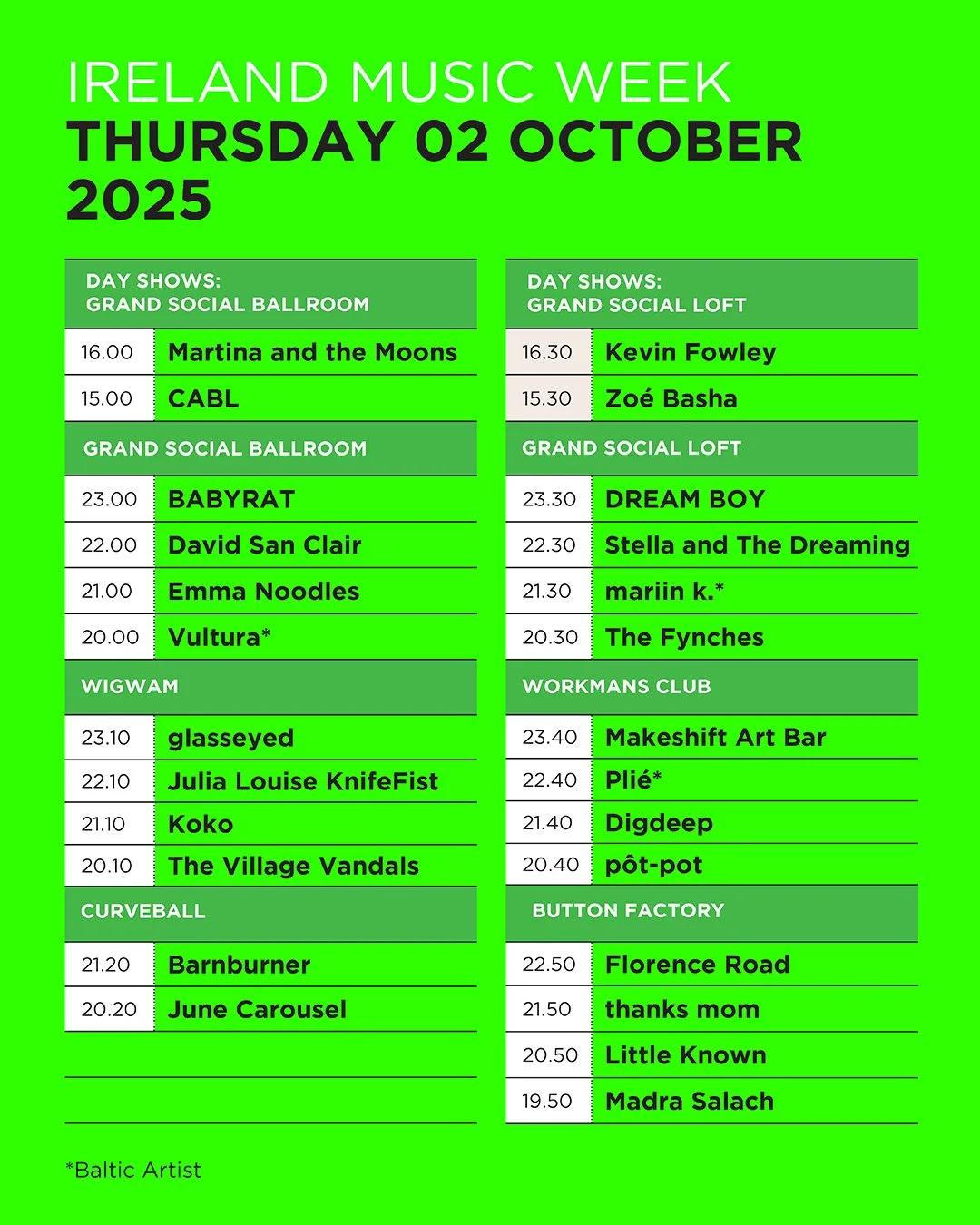 Ireland Music Week