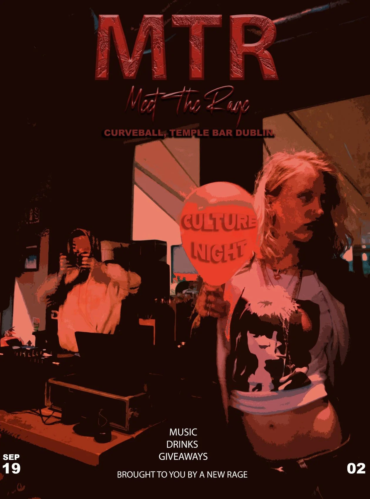 CURVEBALL: MEET THE RAGE (CULTURE NIGHT)