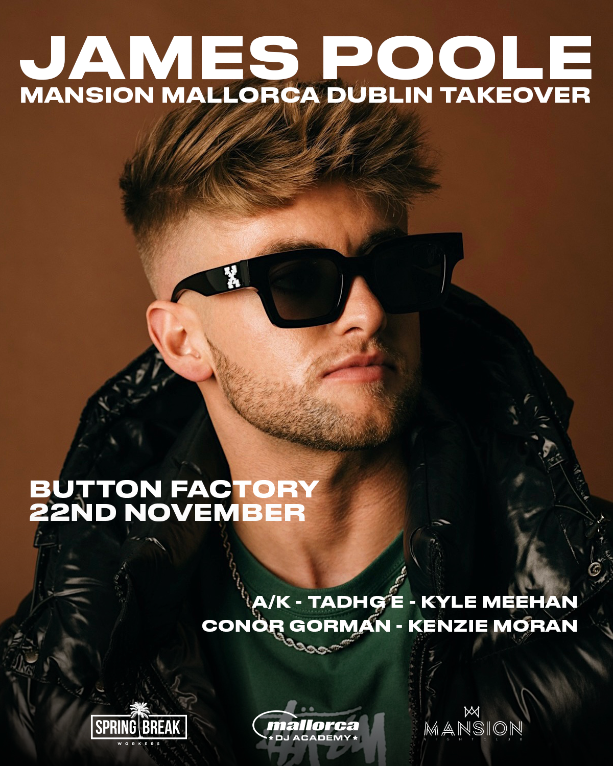 Mansion Mallorca Presents: Dublin Takeover w/ James Poole
