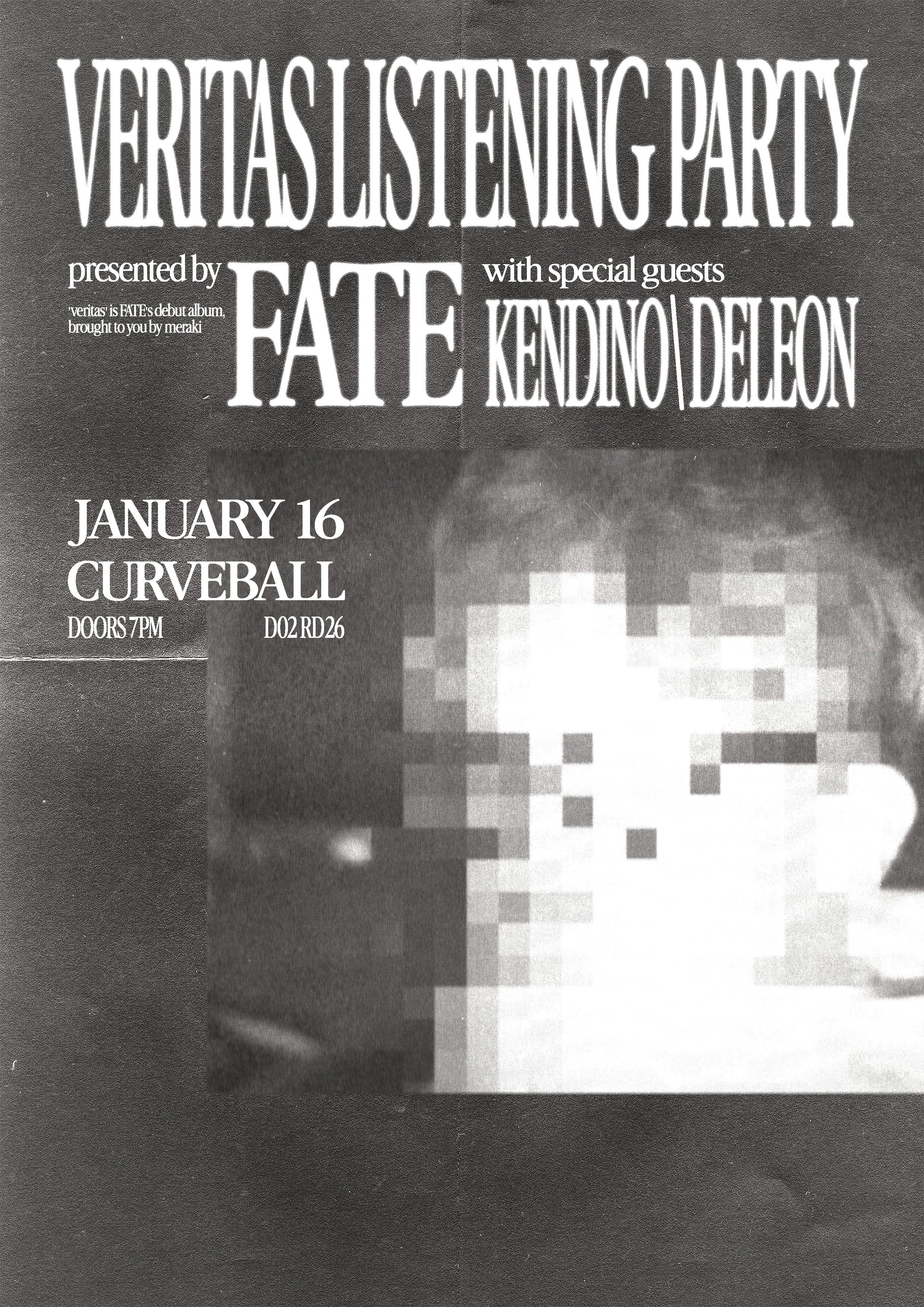 CURVEBALL: ‘VERITAS’ LISTENING PARTY