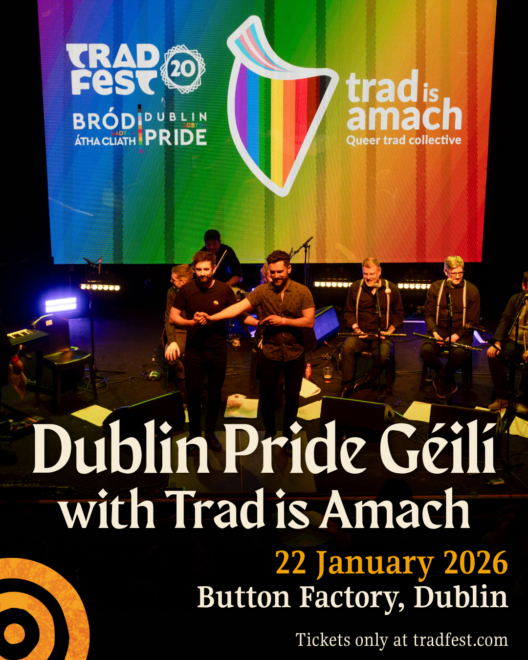 TRAD FEST: Dublin Pride Géilí with Trad is Amach