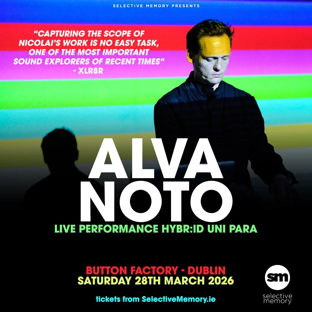 Alva Noto: Live Performance HYBR:ID UNI PARA