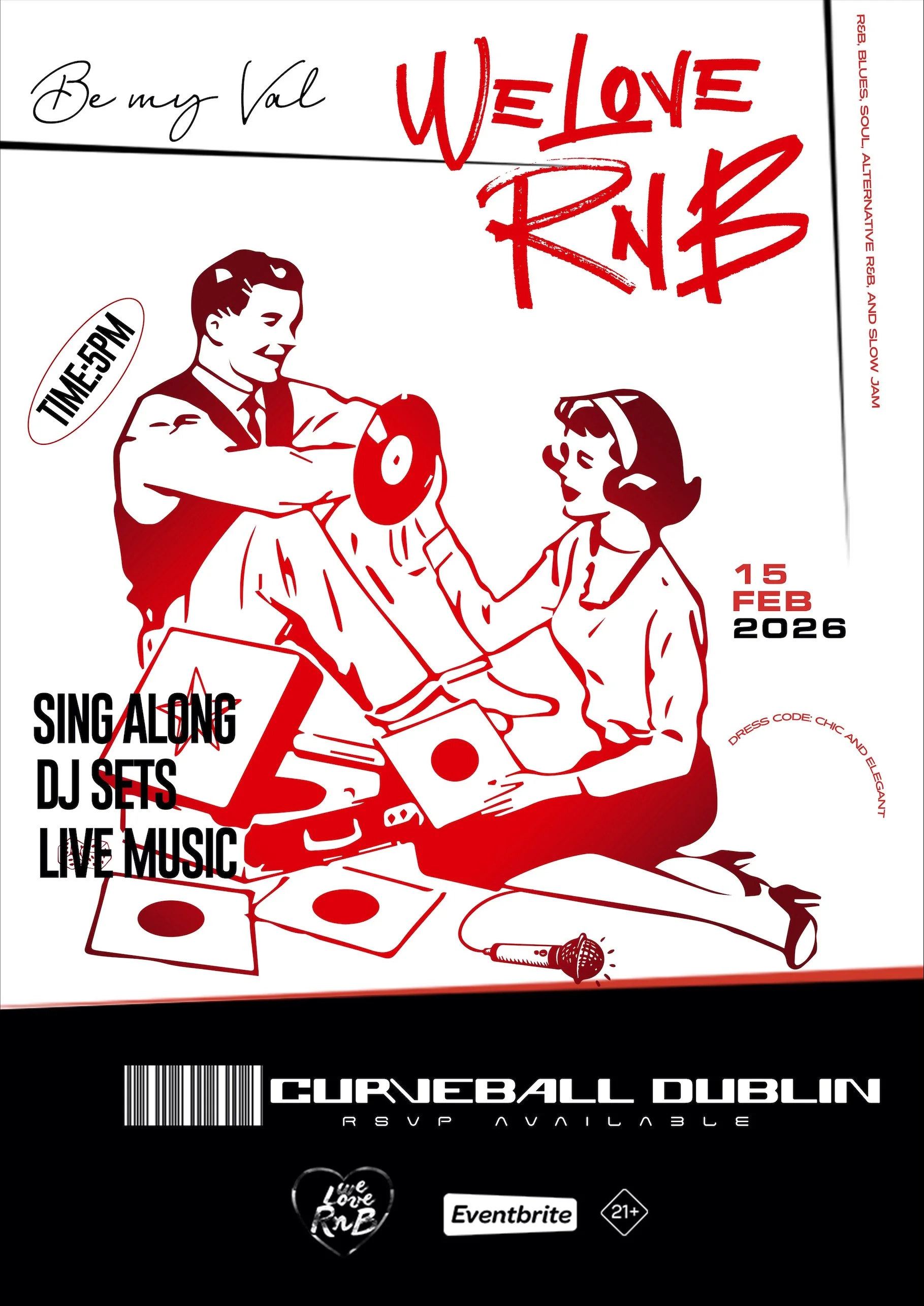 CURVEBALL: We Love RnB Valentines Day Party