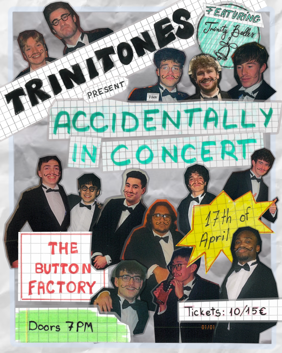 ACCIDENTALLY IN CONCERT – TRINITONES LIVE