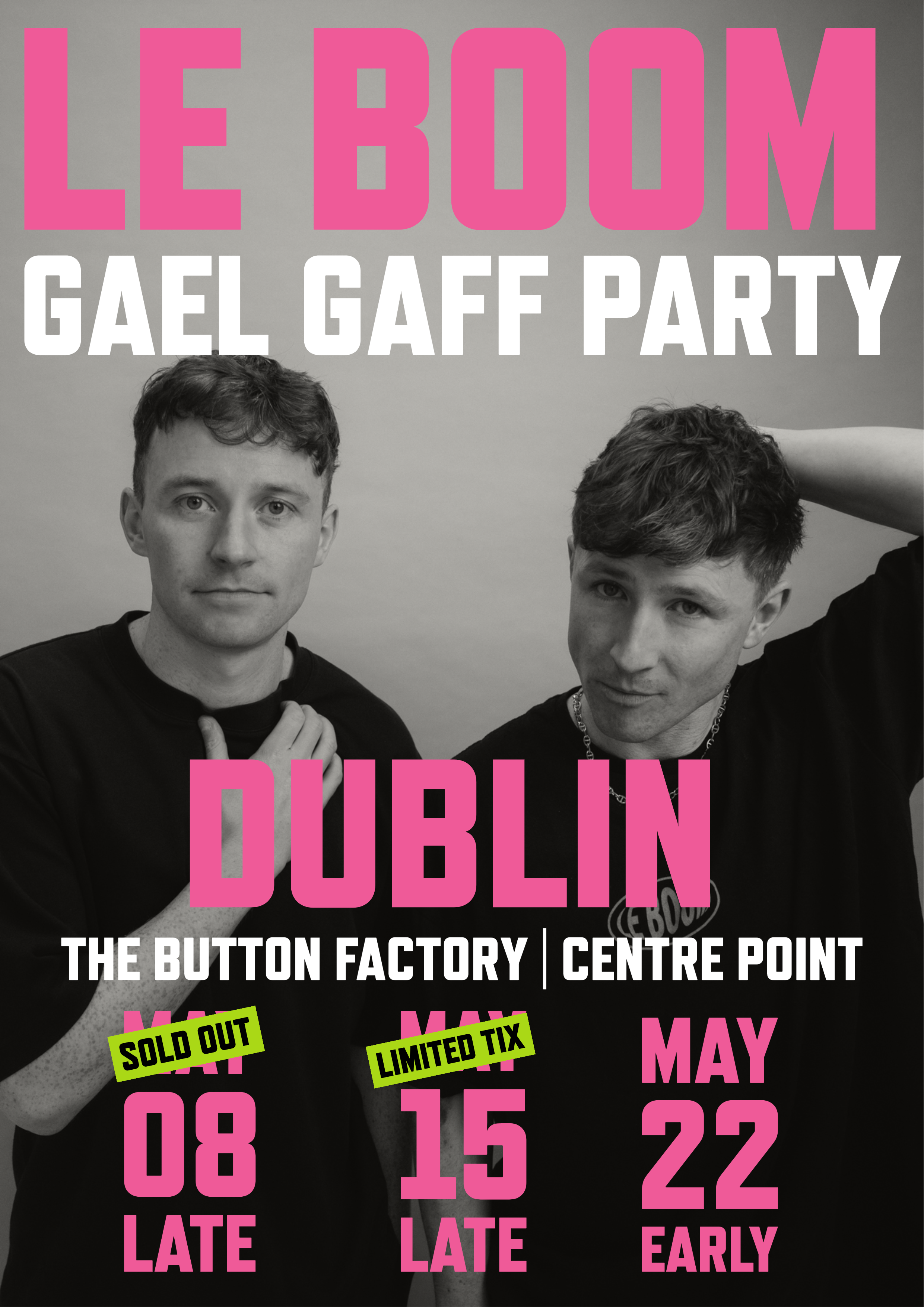 LE BOOM (May 8) (SOLD OUT)